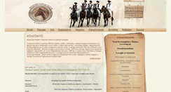 Desktop Screenshot of lovasklub.meistro.hu